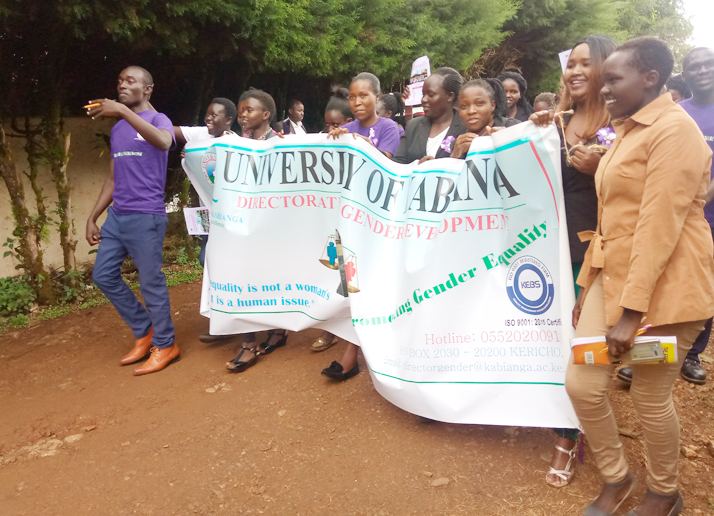 International Womens Day Celebrations by WOSWA at Kabianga University